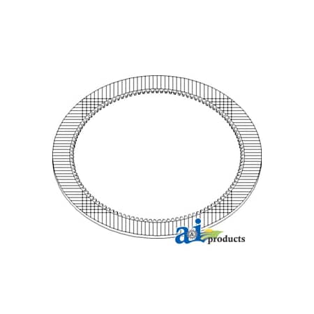 A & I Products Clutch Plate, Sintered 12.2" x12.2" x0.1" A-1981280C1